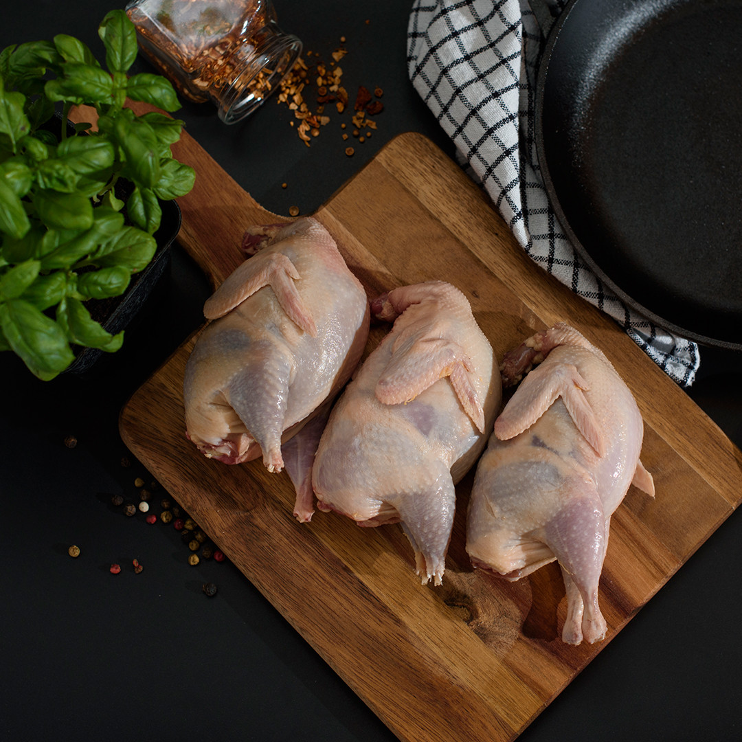 Тушки перепелині охолоджені