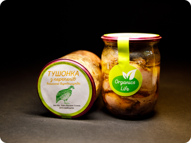 Тушонка перепелина (перепела у власному соку)